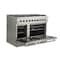 Forno Galiano Gold Professional 48In. Freestanding Gas Range FFSGS6244-48 - alternate 7
